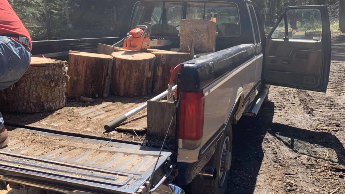 Making Firewood in Oregon