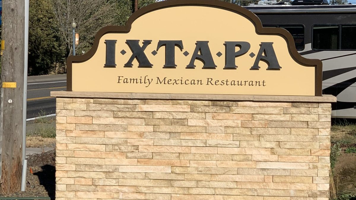 Ixtapa Sign in Hood River