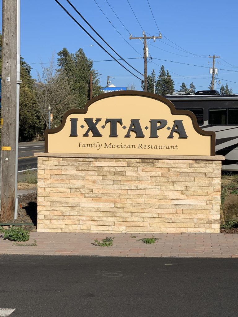 Ixtapa Sign in Hood River