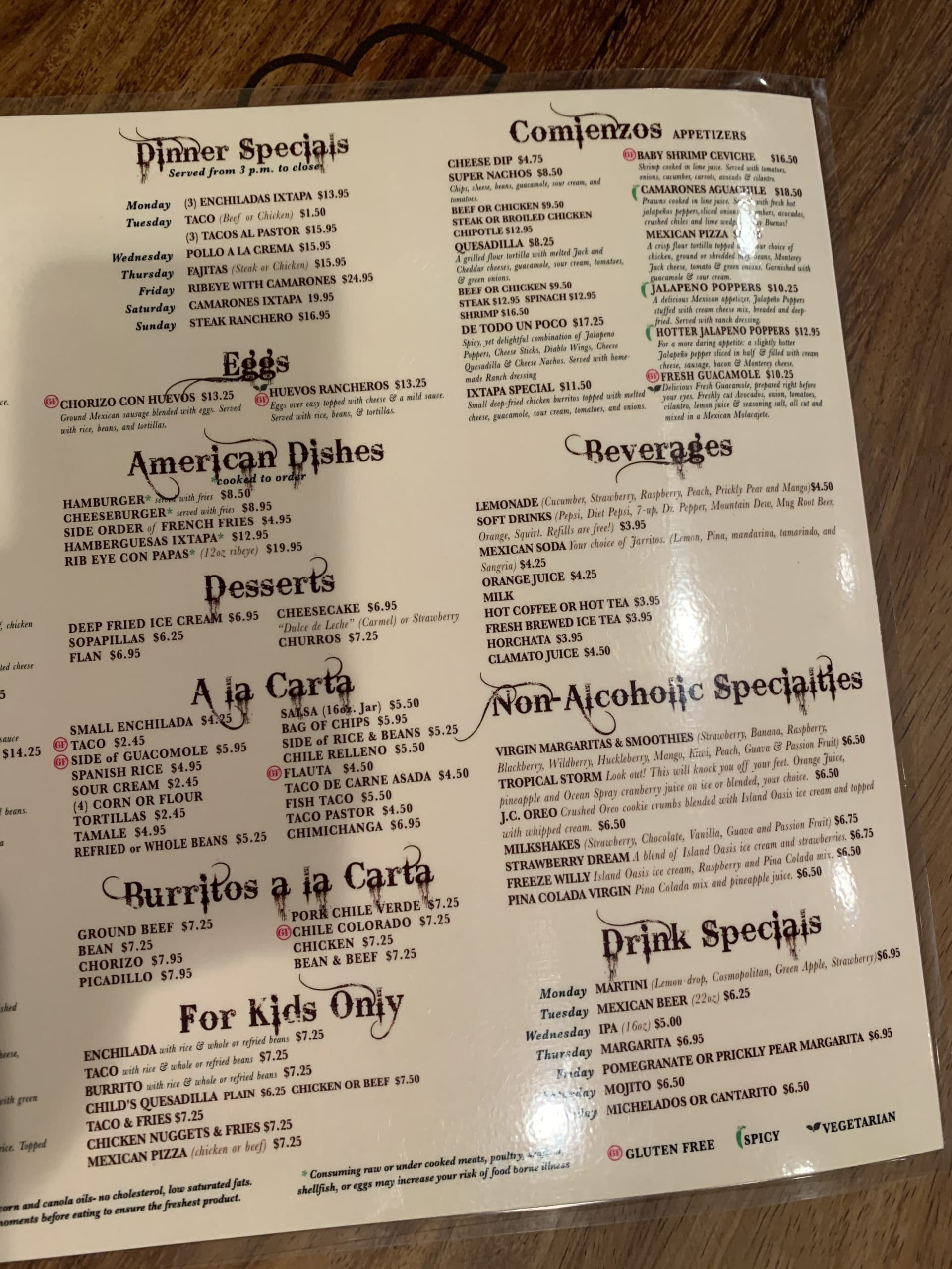 Places to Eat Hood River Ixtapa Mexican Restaurant Sept 8, 2020