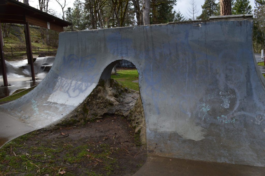 Hood River Skatepark February 2021